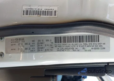 2016 Jeep Cherokee Sport z USA, uszkodzony, nr VIN 1C4PJLAB9GW347458